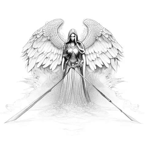 Best 19 Guardian Angel Tattoo Designs