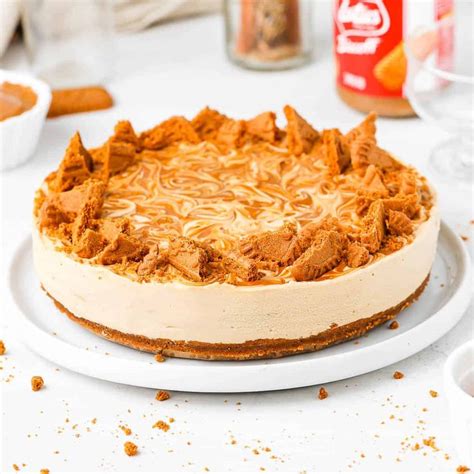 This Delicious And Decadent No Bake Biscoff Cheesecake Is Super Easy To