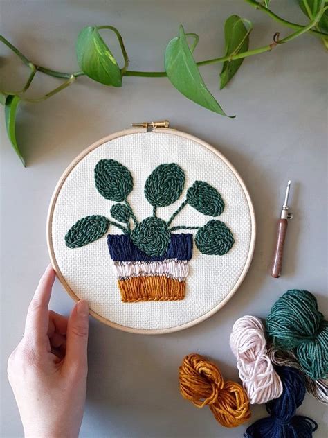 16 Punch Needle Kits And Patterns That Help You Hone This Embroidery At