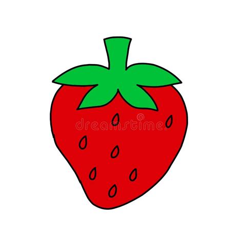 Frutales De Fresa O Fresas Iconos Modernos De Ilustraci N Vectorial