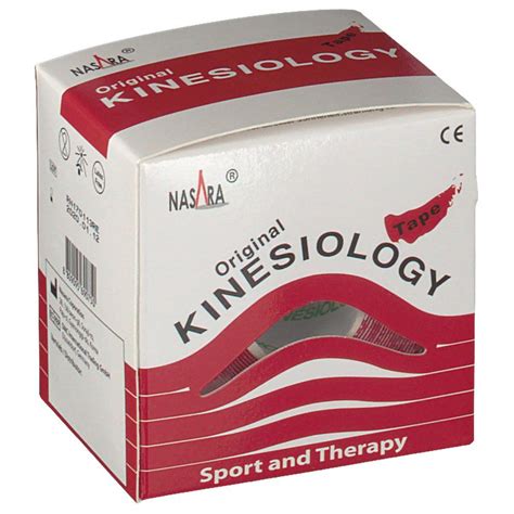 Nasara Kinesiology Tape Classic Cm X M Rolle Rot St Shop Apotheke