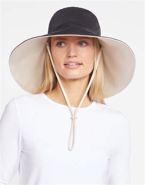 Reversible Ultra Wide Brim Hat Upf50 Womens Uv Protection Sun Hat