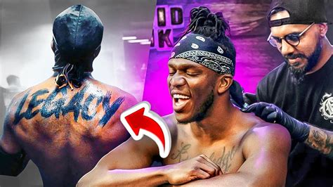 Ksi Gets A Tattoo On His Back Tatt Talks With Vivid Ink Youtube