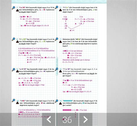 akıllı matematik atölyem 6 sınıf arı yayınları 36 37 38 39 40 ceva