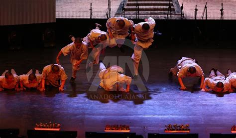 La Muestra De Kung Fu De Los Monjes Shaolin Anadolu Ajans