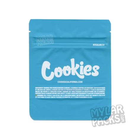 Cookies Sweet Tea G Empty Smell Proof Mylar Bag Flower Dry Herb