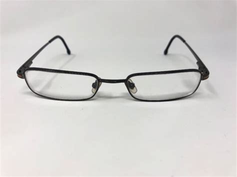 Ray Ban Jr Titanium Eyeglasses Frame Rb1008t 3015 46 17 125 Brown Vz54