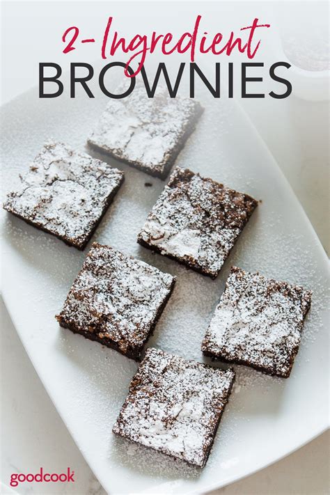 2 Ingredient Brownies