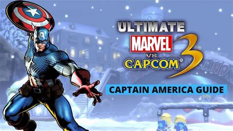 Ultimate Marvel Vs Capcom 3 Captain America Complete Guide Youtube