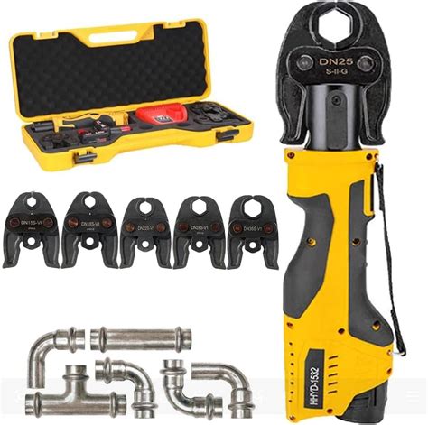 Plumbing Pipe Press Tool Kitrechargeable Crimping Plierspro Press