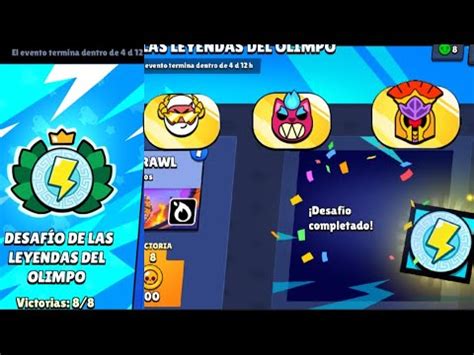 Completando El Desaf O De Las Leyendas Del Olimpo Con Randoms Brawl