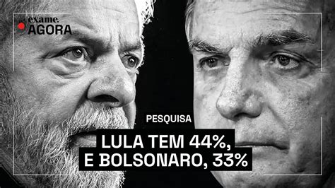 Pesquisa Eleitoral Para Presidente Lula Tem 44 E Bolsonaro 33 No