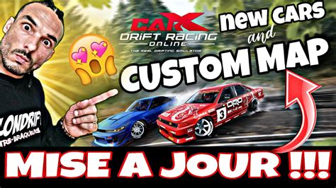 Enorme Mise A Jour Sur Carx Drift Custom Map Et Nouveaux Vehicules