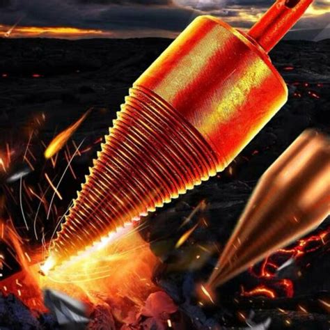 High Speed Twist Firewood Drill Bit Wood Splitter Screw Splitting Cone