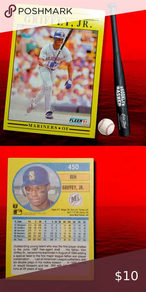 Baseball Card Ken Griffey Jr Baseball Cards Ken Griffey Jr