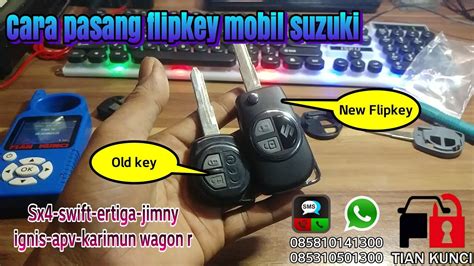 Modifikasi Kunci Suzuki Cara Pasang Flipkey Kunci Lipat Ertiga X