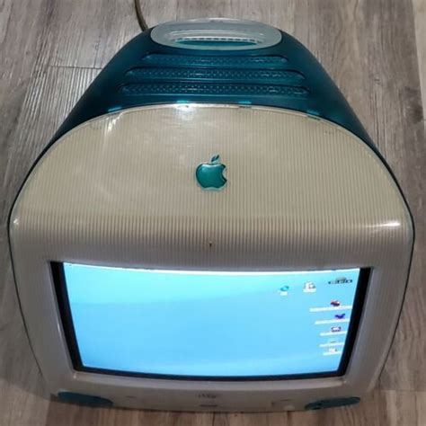 Apple Imac G3 Teal Blue M5521 Vintage Computer Mac Os 86 Workingのebay