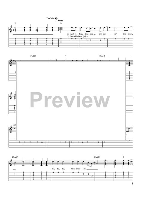 Crazy Sheet Music By Gnarls Barkley For Easy Guitar Tab Sheet Music Now