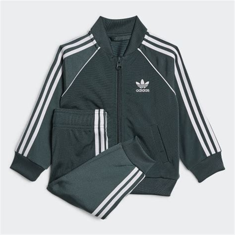 Adidas Adicolor Sst Track Suit Green Adidas India