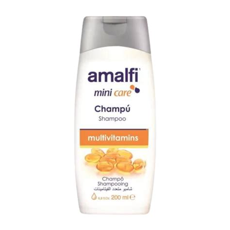 Amalfi Mini Shampoo Multivitamin 200ml Chopbox