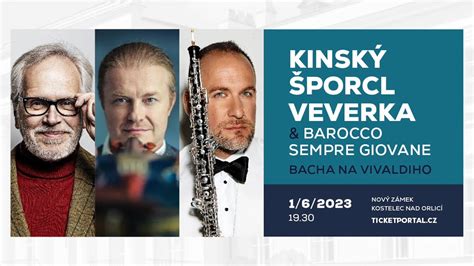 Unikátní program Bacha na Vivaldiho koncert v areálu parku Nového