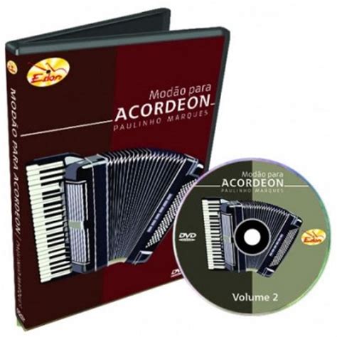 Dvd Edon Curso de Modao Para Acordeon Vol 2 em Promoção Ofertas na