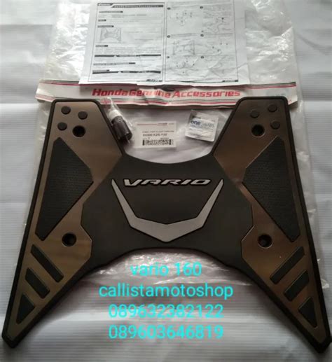 Karpet Ori Honda Vario Rubber Step Floor Vario Ori Ahm Lazada