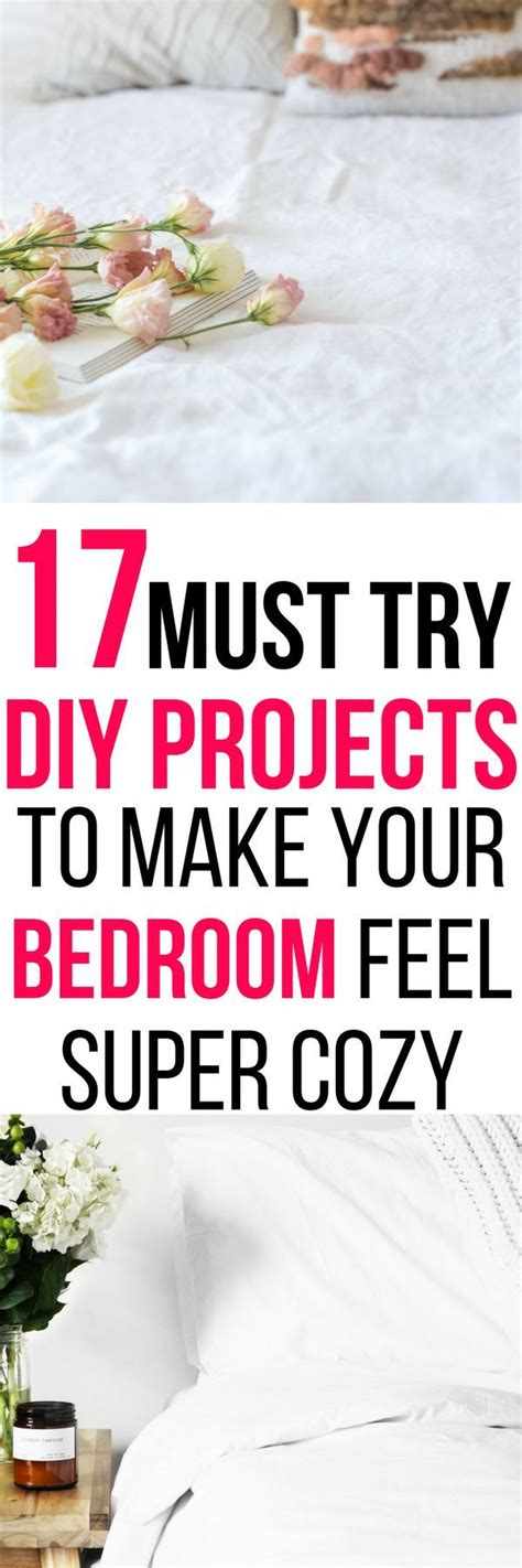 17 Diy Bedroom Projects To Make Your Room Super Cozy Bedroom Diy Diy