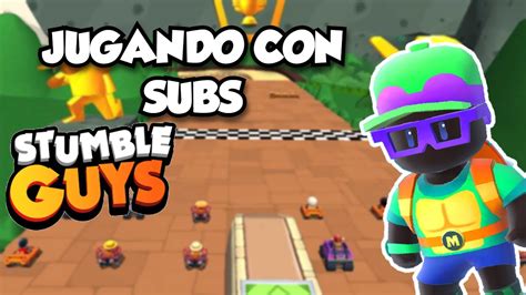 Jugando Stumble Guys En Directo Stumble Guys Youtube