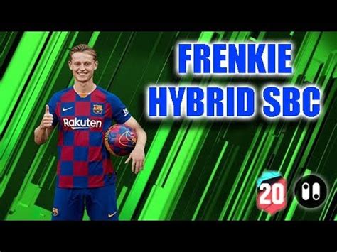 FRENKIE HYBRID FRENKIE DE JONG ALL STAR PACYBITS SBC SOLUTION