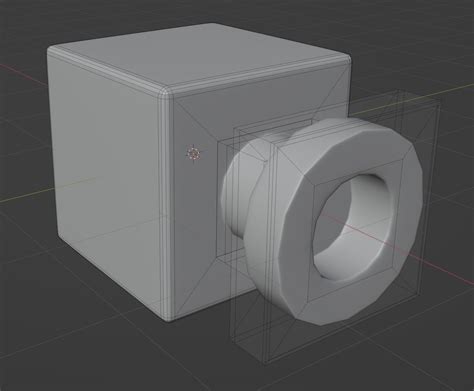 Blender Box Modeling Geblendert