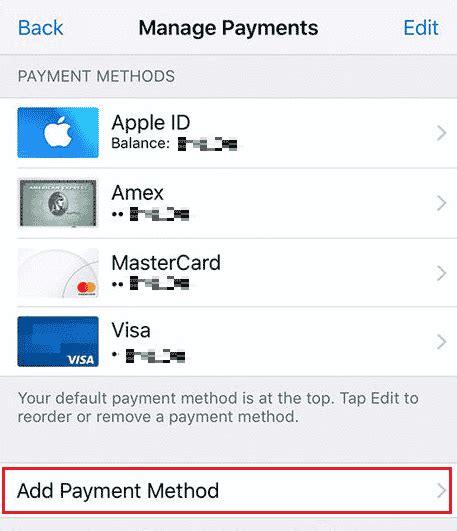 Como Remover O Cart O De Cr Dito Da Apple Id Etechpt