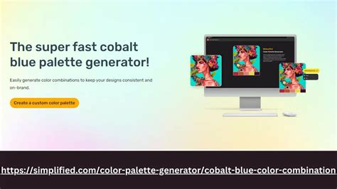 Cobalt Blue Color Combination – Medium