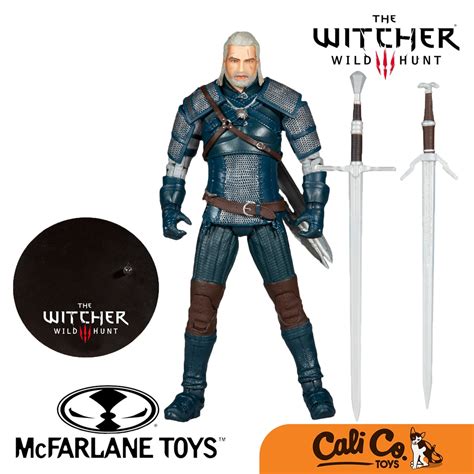 Mcfarlane The Witcher Geralt Of Rivia Viper Armor Teal Dye