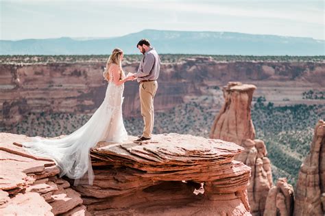 Getting Married At The Colorado National Monument Amanda Matilda