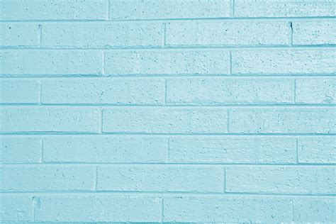 Teal Blue Painted Brick Wall Texture – Photos Public Domain