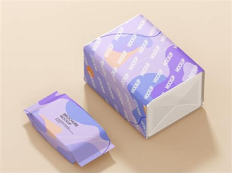 Premium Psd Tissue Packaging Mockup Design