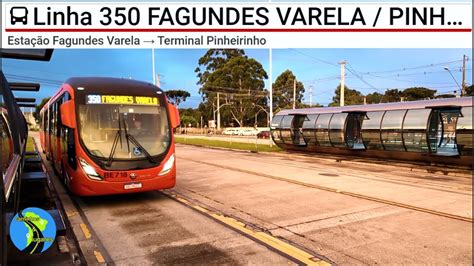 Curitiba Pr Brasil Linha Esta O Fagundes Varela Terminal