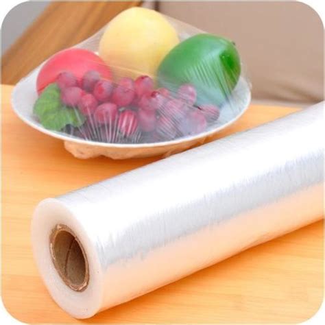 Super Clear Food Grade Stretch Film Pvc Plastic Wrap For Food Packaging