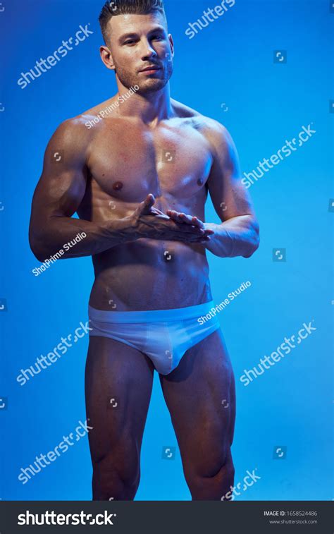 Sexy Man Shorts Naked Torso Stock Photo Shutterstock
