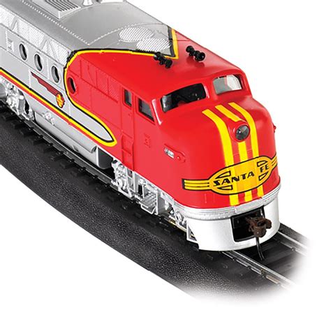 Bachmann Trains Santa Fe Flyer Ready To Run Electric Train Set Ho Scale