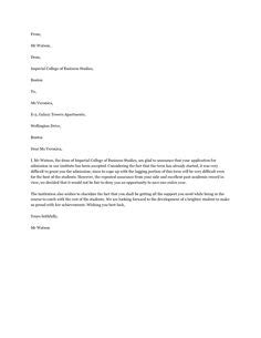 8 Sample Acceptance Letters Ideas Acceptance Letter Acceptance