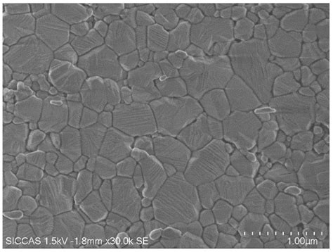 Sample Preparation Method For Observing Internal Microstructure Of Ceramic By Scanning Electron