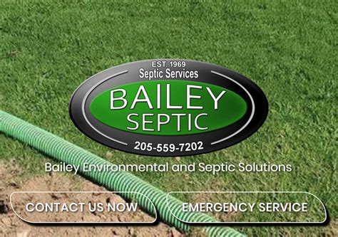 Bailey Septic Services Of North Alabama Licensed Insured