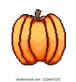 Pixel Art Icon Pixel Art Pumpkin Stock Vector (Royalty Free) 2220734153 ...