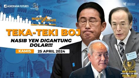 Teka Teki Boj Nasib Yen Digantung Dolar Market Update April