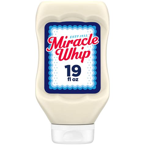 Kraft Miracle Whip Original Dressing Squeeze Bottle Shop Mayonnaise And Spreads At H E B