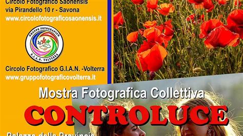 Savona Al Via La Mostra Fotografica Collettiva Controluce Il