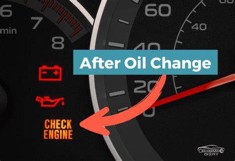 Causes Of Check Engine Lights After An Oil Change And How To Fix Them