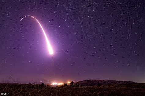 Minuteman Iii Icbm Successfully Test Launched From California Base